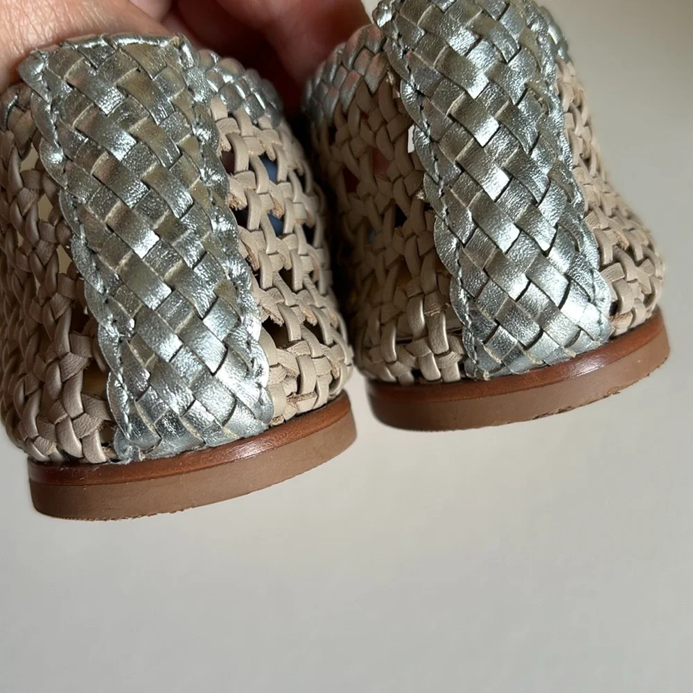 Tory Burch Chelsea Woven Cap Toe Ballet